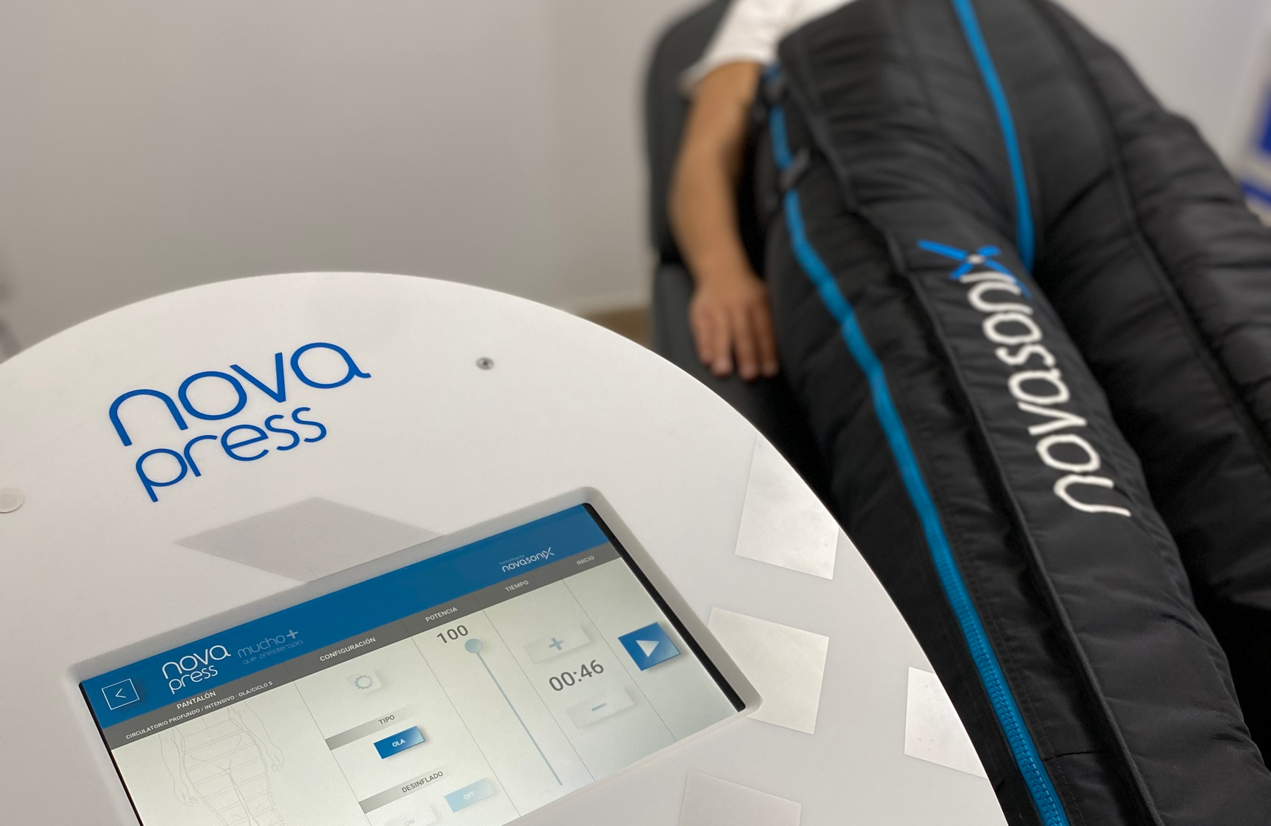 PRESOTERAPIA NOVAPRESS / TRATAMIENTO DE NOVASONIX